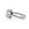 Bague 52 Bague Solitaire or blanc et diamant 2.40 carats 58 Facettes