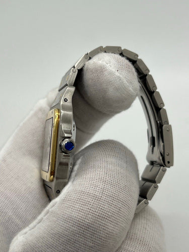 Montre Cartier Santos Carree Automatic 2961 58 Facettes