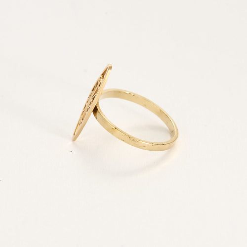 Bague 53 Bague marquise en or jaune 58 Facettes VAN0658