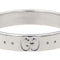Bague 61.5 Gucci Bague Fine Icon Or blanc 58 Facettes 4073611CN