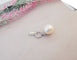 Pendentif Pendentif Perle de Culture Diamants  Or Blanc 58 Facettes AB 1081