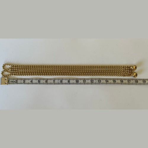 Bracelet CARTIER - Bracelet "Draperie" - en or jaune 18k 58 Facettes