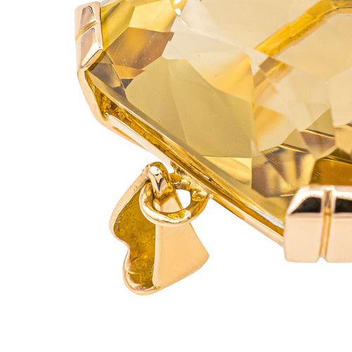 Pendentif Pendentif Or jaune Citrine 58 Facettes 4148031RV