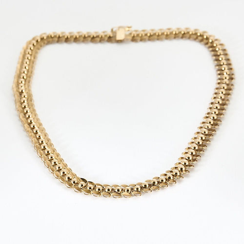 Collier Collier en or rose 18 carats 58 Facettes CAN1205