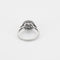 Bague 58 Bague solitaire en or gris et diamants 58 Facettes COL31343