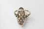 54 Unique Art Déco ring with diamonds, 1930s/1940s 58 Facettes 11284