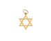 Pendentif Magen David En Or Jaune 58 Facettes