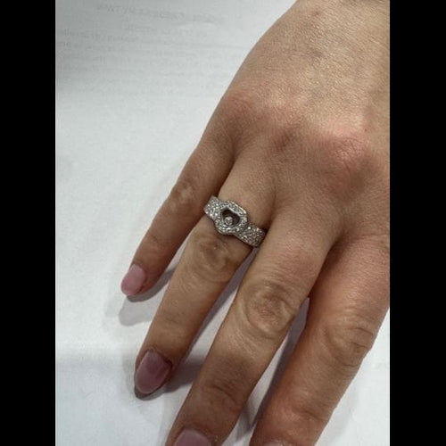 Bague 54 Bague Chopard Collection « Happy Diamonds » 58 Facettes 4429