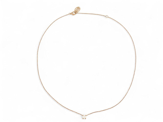 Collier collier CARTIER crn7063100 pendentif en or rose 18k diamant 0.32 ct 58 Facettes 270983