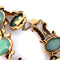 Bracelet BRACELET EN OR JAUNE 18 KT - CHRYSOPRASE NATURELLE 58 Facettes