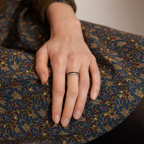 Bague 51 Boucheron Alliance Quatre Black Edition 58 Facettes