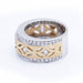 Bague 54 Bague en or bicolore avec diamants 58 Facettes N102904