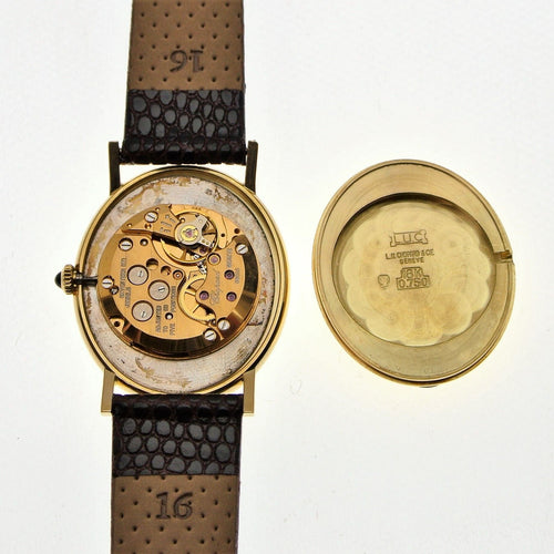 CHOPARD - caixa de relógio em ouro amarelo baignoire 