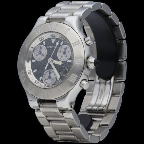 Montre Cartier Montre Must 21 Chronoscaph 58 Facettes MT40833