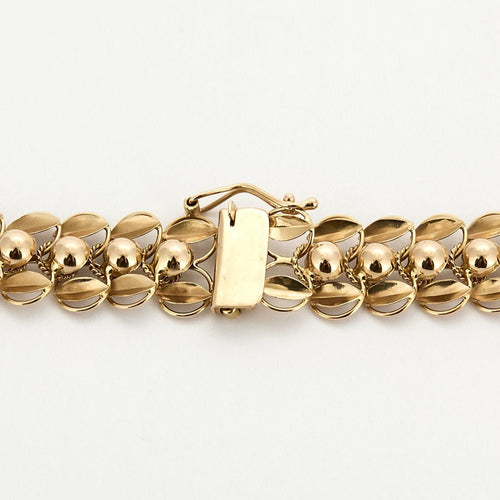 Collier Collier en or rose 18 carats 58 Facettes CAN1205