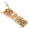Collier BULGARI - Collier Allegra en or jaune, pierres de couleur, perles et diamants 58 Facettes
