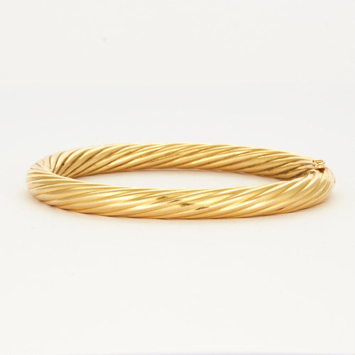 Bracelet Bracelet jonc or jaune 58 Facettes LP753/2