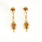Boucles d'oreilles Boucles d'oreilles anciennes or et émail 58 Facettes