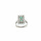 Bague 48 Bague Vintage Or blanc - Emeraude et Diamants 58 Facettes 1.0001674/1