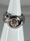 Bague 53 Bague en or blanc, diamant 58 Facettes AB49