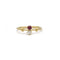 Bague 54 Bague or, diamant et rubis 58 Facettes 240148R