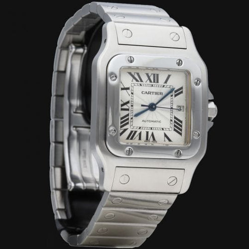 Montre Cartier Montre Santos Galbee 58 Facettes MT42395