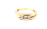 Bague 54 Bague or jaune et diamants 58 Facettes