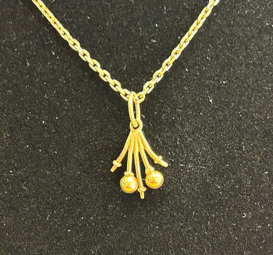 Pendentif Pendentif Main or jaune 58 Facettes LP270/3