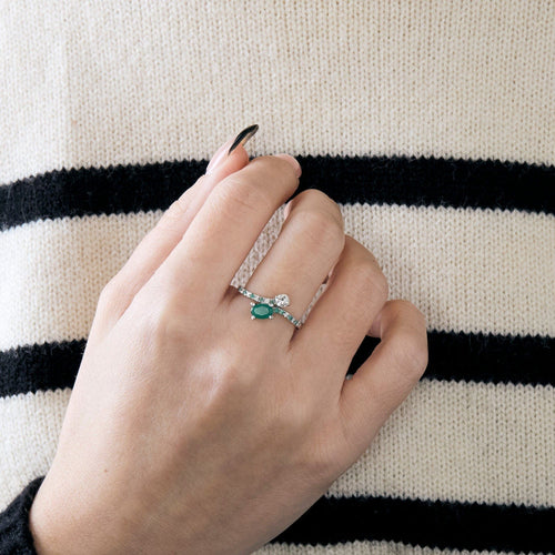 Bague 53 MAUBOUSSIN - Bague duo d'espérance 58 Facettes