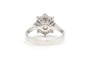 Bague 51 Bague contemporaine en or blanc sertie de diamants (+-0.88ct) 58 Facettes 21715