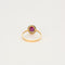 Bague Bague or jaune rubis diamants 58 Facettes LP1111/13