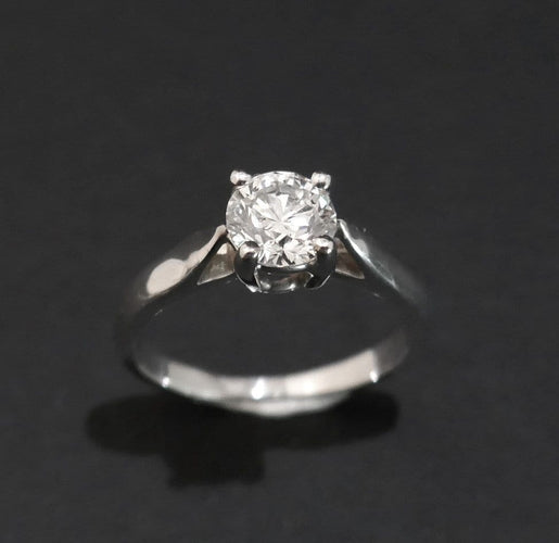Bague 54.5 Bague Solitaire Diamant 58 Facettes