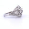 Bague 57 BAGUE LIBERTY EN OR BLANC 18 KT - DIAMANT 1,40 CT 58 Facettes