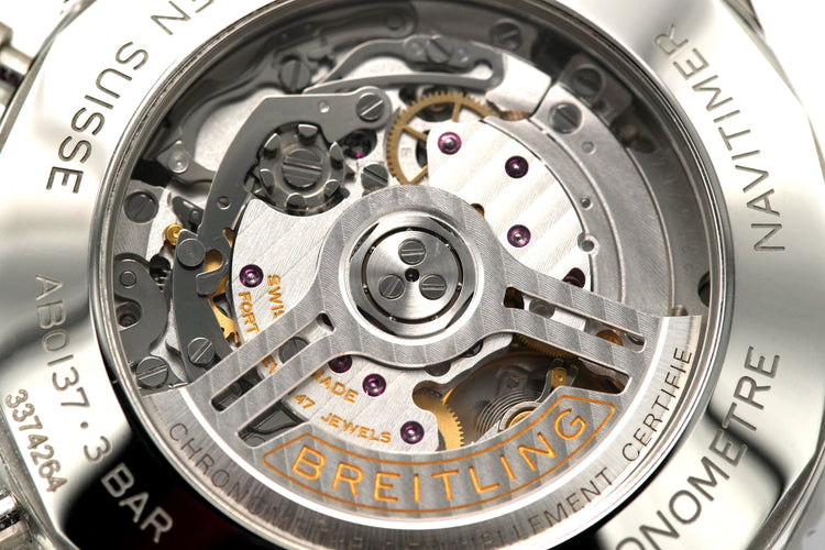 Montre Breitling - Navitimer B01 Chronograph 46mm AB0137 - Full Set 58 Facettes Breitling