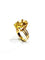 Bague 53.5 Bague Or rose et Citrine 58 Facettes