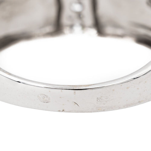 Bague 56 Bague Trilogie Or blanc Diamant 58 Facettes 3167516CN