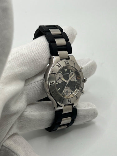Montre Cartier 21 Chronoscaph 58 Facettes