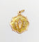 Pendentif Médaille religieuse victorienne or rose et jaune 58 Facettes A05599