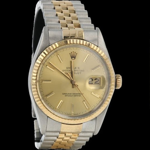 Montre Rolex Montre Date Just 36 58 Facettes MT43260