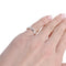 Bague 47 Bague Chaumet , "Liens", platine, diamants. 58 Facettes 32193