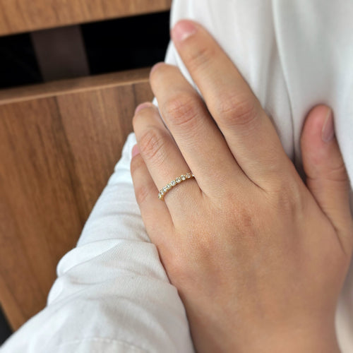 Bague 52 Alliance - Or & Diamants 58 Facettes 250137R