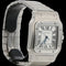 Montre Cartier Montre Santos Galbée Xl 58 Facettes MT43947