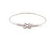 Bracelet bracelet CHAUMET jonc jeux de liens en or blanc 18k 13.4gr diamants 58 Facettes 265471