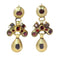 Boucles d'oreilles Boucles d'oreilles baroques ibériques, vers 1750 – Rares survivantes en or 18 carats avec grenats 58 Facettes 25115-0315