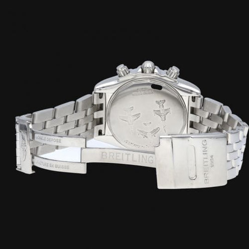 Montre Breitling Montre Chronomat Evolution Blue Impuls 58 Facettes MT43457