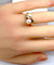 Bague 51 Bague en or jaune perles et rubis 58 Facettes AB648