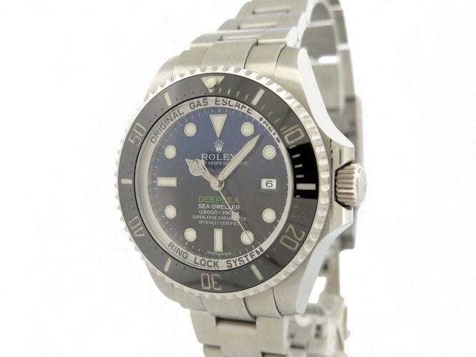 Montre montre ROLEX deepsea sea dweller 116660 d-blue automatique 44mm 2017 boite 58 Facettes 271999