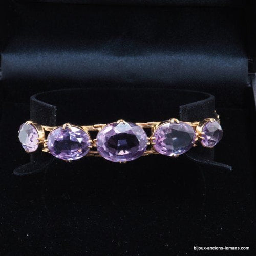 Bracelet Bracelet Rétro Améthystes 58 Facettes 3887