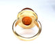 Bague 50 Bague or jaune ambre 58 Facettes