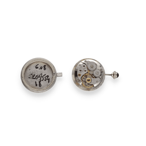 Montre Montre Cartier Vendome Ellipse en or gris 18K - Mecanique - Vers 1980 - 26 mm 58 Facettes FB10555